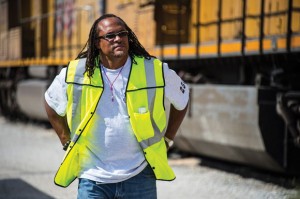 LIFE ON THE LINE - David Rose, manager of operation at Chico's Union Pacific train terminal, has seen almost everything during his 15 years working for the line. Messenger photo by Joe Duty