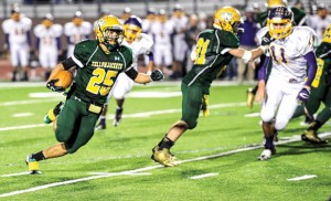 FIRST TEAM - Boyd's Fino Cardona picked up District 5-2A first team running back honors this week. Cardona ended the season with 1,901 rushing yards. Messenger photo by Joe Duty