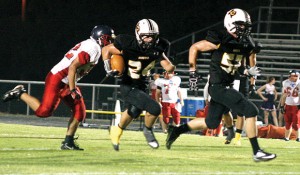 ALL-STATE - Chico's Dylan Hightower (above) was named to the AP Class A all-state second team as a reciever/tight end earlier this week. Messenger photo by Jimmy Alford