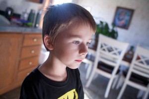 AUTISM - Like Xander, many autistic children often have difficulties looking others in the eyes and will have a hard time with social interactions. Messenger photo by Jimmy Alford