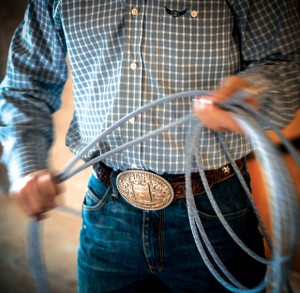 ROPING HISTORY - Trevor Brazile sits in solid position to win a 10th all-around world title at WNFR. The record before Brazile was seven all-around world titles set by Ty Murray. Messenger photo by Joe Duty