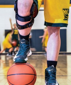 TEAM PLAYER - Boyd's Shae Williams is learning to become a leader off the court for the Lady Jackets after suffering a devastating knee injury earlier this season. Messenger photo by Joe Duty