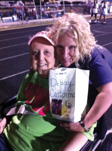 SISTERS AND FRIENDS - Decatur elementary teachers Katie Stevens and Debby Castorena had more in common than just their jobs. Since being diagnosed with breast cancer almost exactly a year apart, the two served as co-captains of Friends, a Relay For Life of Wise County team, every year since the local event's inception in 2002. Submitted photo