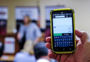 'TEXT-TO-911' - The Wise County Sheriff's Office is making history with a new way to contact authorities. Now folks in Wise County can text in times of need. Messenger photo by Joe Duty