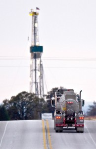 DRIVE ON - Wise County drivers and service stations look to avoid rules regarding tail pipe emissions test or lowered speed limits, but any new or expanding industries will have stricter rules regarding ozone-causing pollutants. Messenger photo by Joe Duty