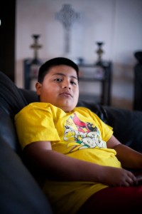 LIVING WITH AUTISM - Andrew has autism, and like many autistic children, he struggles with communication and social interaction. Messenger photo by Jimmy Alford