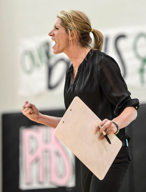 Boyd volleyball coach Dusty Crafton. Messenger photo by Joe Duty